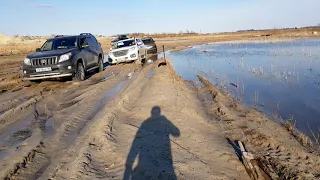 Haval h9, Lexus GX470 и Land Cruiser Prado off-road