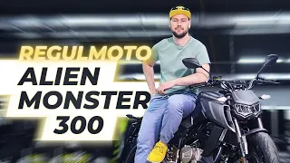 ДОРОЖНЫЙ мотоцикл | REGULMOTO ALIEN MONSTER 300 | обзор
