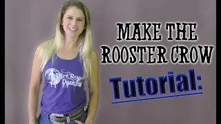 Make the Rooster Crow Line Dance Tutorial