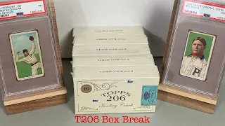 Breaking 5 Boxes of 2020 Topps T206 Baseball Cards
