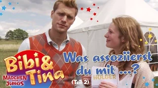 Bibi & Tina -MÄDCHEN GEGEN JUNGS - die Schauspieler sollen spontan antworten