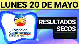 Resultado SECOS Lotería de CUNDINAMARCA Lunes 20 de Mayo de 2024  SECOS 😱💰🚨