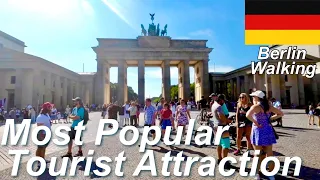 【Most Popular Tourist Attractions】Berlin  Walking  2023 Summer ,Germany 🇩🇪 | 4k 60fps