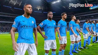 PES 2021 - Manchester City vs PSG - UEFA Champions League - Gameplay PC