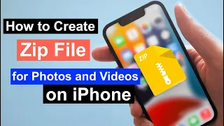 How to Create Zip File for Photos and Videos on iPhone