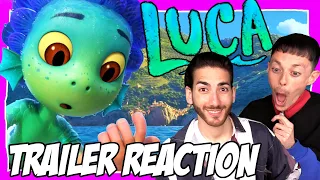 PIXAR'S LUCA OFFICIAL TRAILER REACTION | Is Luca a Mermaid ? // Luca Trailer 2 !!