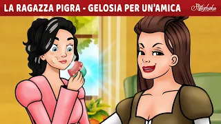 La ragazza pigra e la sua gelosia per una nuova amica | Storie Per Bambini Cartoni Animati