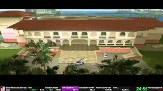 Grand Theft Auto: Vice City Speedrun - Any% - 1:07:50