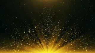 Gold Particles Background - Animation Videos | No Copyright.