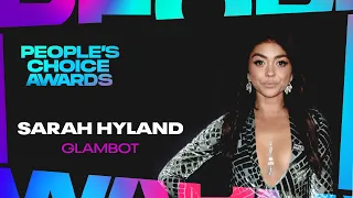 GLAMBOT de Sarah Hyland  en los E! People's Choice Awards 2019