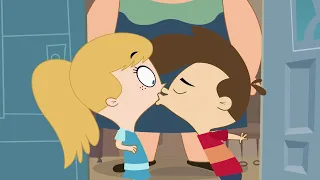 Coop Burtonburger Kissing Fiona - Kid Vs. Kat