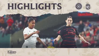 NWSL PLAYOFF HIGHLIGHTS | Thorns FC vs. NJ/NY Gotham FC | Nov. 5, 2023