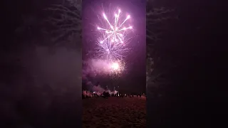 Feux d'artifice villers sur mer le 21/07 - basse Normandie