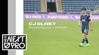 CJ Olney on his first professional match, family atmosphere at Union, and goals for his career