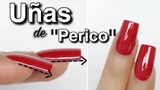 Cómo corregir las UÑAS CURVAS "Perico” 💅🏻 (convexas)