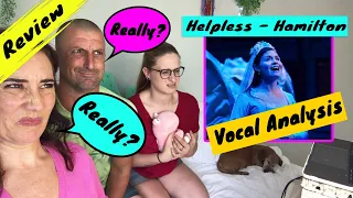 Singing Teacher Reacts Helpless - Hamilton | WOW! She was...