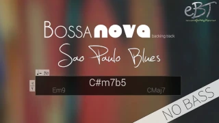 BLUESY BOSSA BACKING TRACK IN E MINOR! [NO BASS]