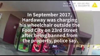 Leo Hardaway arrest video