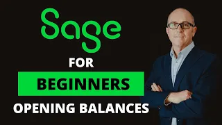 Sage Accounting - Entering Opening balances