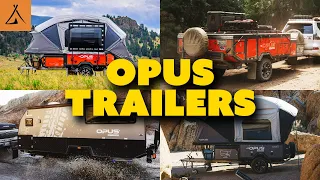 Opus Camper Trailer Lineup