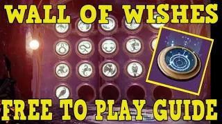 DESTINY 2 | ALL LAST WISH RAID WISHES! - EASY WALL OF WISHES GUIDE FOR FREE TO PLAY GUARDIANS!!!