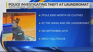 Police investigating theft at State College laundromat