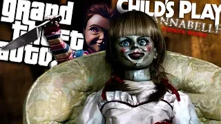 The NEW Childs Play VS The NEW Annabelle Comes Home MOD (GTA 5 PC Mods Gameplay)