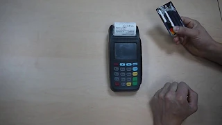 Повторное прикладывание банковской карты к терминалу оплаты проезда в Рязани