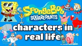 Spongebob SquarePants Characters in Real Life