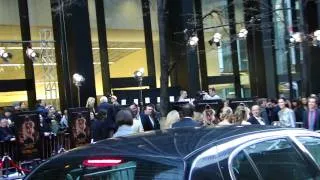 Pattinson's Family arriving at Water for Elephants Premiere