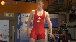 🤼 | Wrestling | German Championships 2019 Juniors (Greco) - 72kg 1/8 Final | Reiner vs. Allgeier