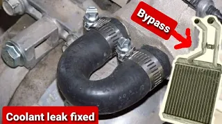 How To Bypass Heater Core "Any Car Any Brand"