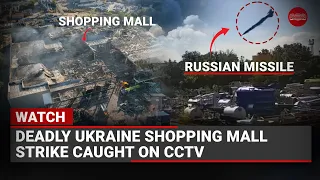 Ukraine Crisis: People run for cover in Kremenchuk park as missile hits mall; 10 killed, 40 Injured