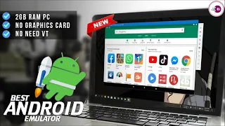 Low-End PC? No Graphics Card? - This is The Best Android Emulator For your PC and Laptop