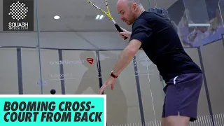 Squash Tips: Booming Cross-Court From Back With Jesse Engelbrecht