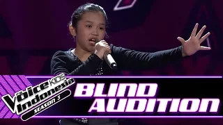 Diva - Roar | Blind Auditions | The Voice Kids Indonesia Season 3 GTV 2018