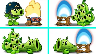 4 Best Pair PEA Plants Battlez - Who Will Win? - PvZ 2 Team Plant Vs Team Plant