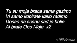 BAKAPRASE - ONO MOJE (Lyrics/Tekst)