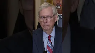 Mitch McConnell freezes mid-sentence, is escorted away during news conference