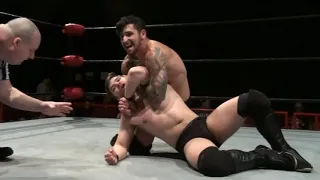 Corey Hollis (c) vs Anthony Henry TV Title Match Anarchy Wrestling TV eps 478 3-14-15