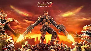 Alien Shooter 2 - Reloaded | All 17 Levels walkthrough + Survive mode