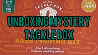 Unboxing mystery tackle box ELITE box#486