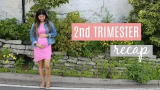 2nd TRIMESTER RECAP | SYMPTOMS, CRAVINGS, + FAV PRODUCTS!