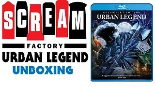 SCREAM FACTORY Urban Legend (1998) Collector's Edition Blu-ray Unboxing!