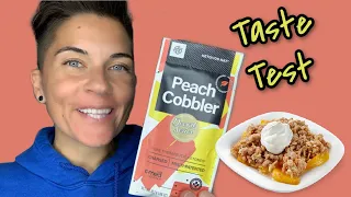 PRUVIT: Peach Cobbler Taste Test