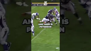 Adrian Petersons: The best NFL RB ever? #shorts #football