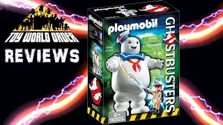 Playmobil Ghostbusters Slimer, Stay Puft and Ecto-1 REVIEW