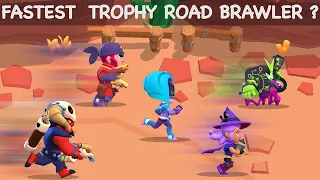 Brawl stars Fastest Trophy road Brawler Olympics