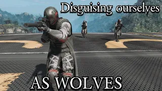 GHOST RECON BREAKPOINT WOLF BASE DISGUISED AS WOLVES