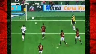 Costacurta 663th Match 3th Goal (Last Match/Goal)